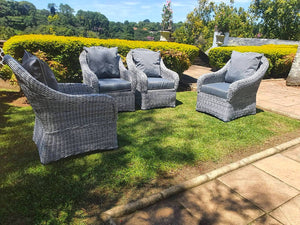 Outdoor Furniture Serengeti 4-Singles  (double weave design)