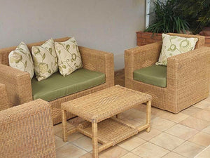 Furniture, Patio Furniture, Outdoor Furniture - 4-Seater Set High Back Design freeshipping - PATIO GURU SHOP