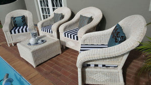 ﻿Outdoor Furniture (6-Legs Design) 4-Single Seater freeshipping - PATIO GURU SHOP