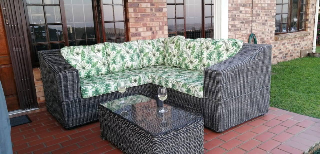 Outdoor Furniture Lower Arm Design Corner Lounge 5-Seater freeshipping - PATIO GURU SHOP