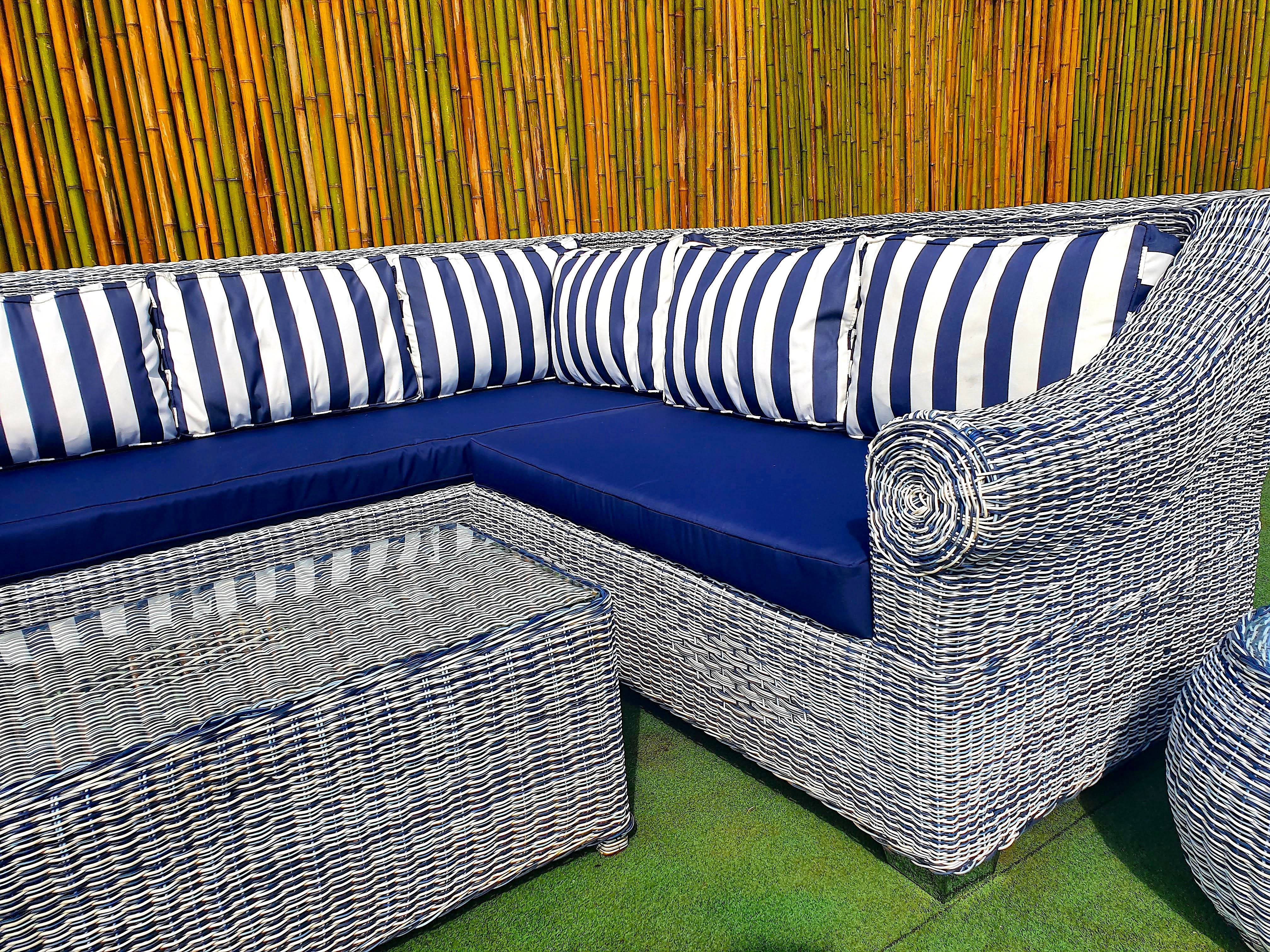 Outdoor Furniture L-shaped Corner Lounge 5-seater (Rhona Design)