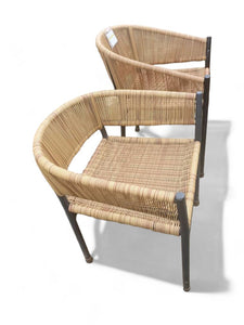 Outdoor dining rope chairs Lounge design