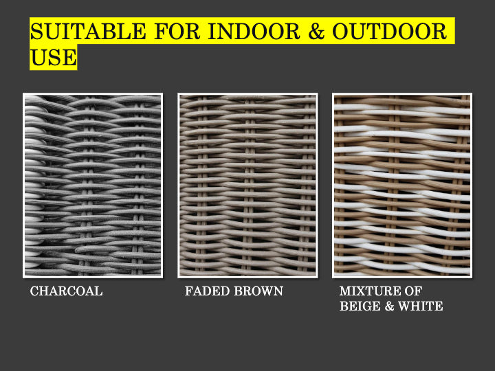 Wicker Color Pin 2025 PATIO GURU SYNTHETIC WICKER COLOR CATALOG