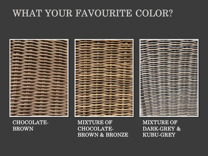 2025 PATIO GURU SYNTHETIC WICKER COLOR CATALOG